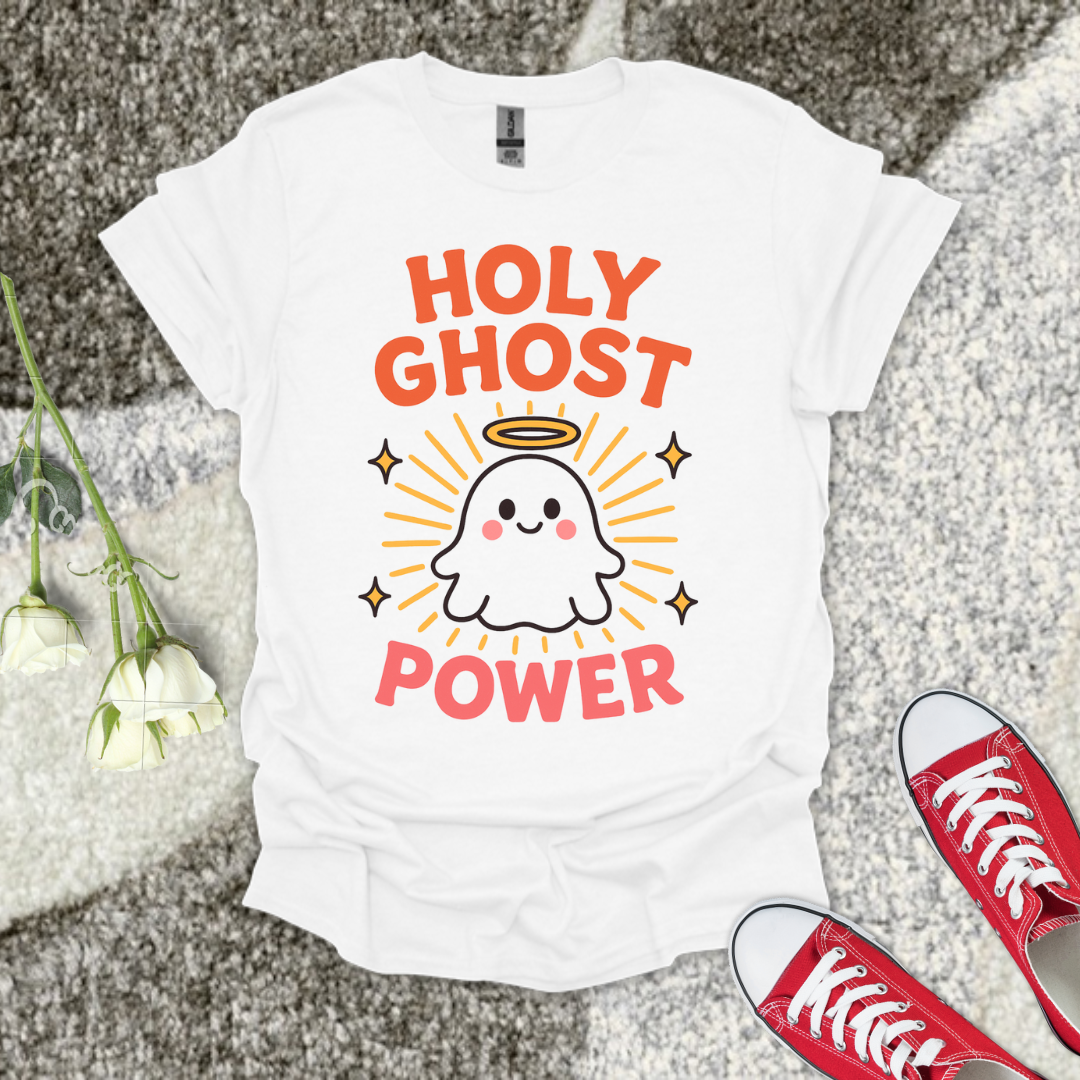 Holy Ghost Power Halloween Christian T-Shirt – Faith Graphic Tee