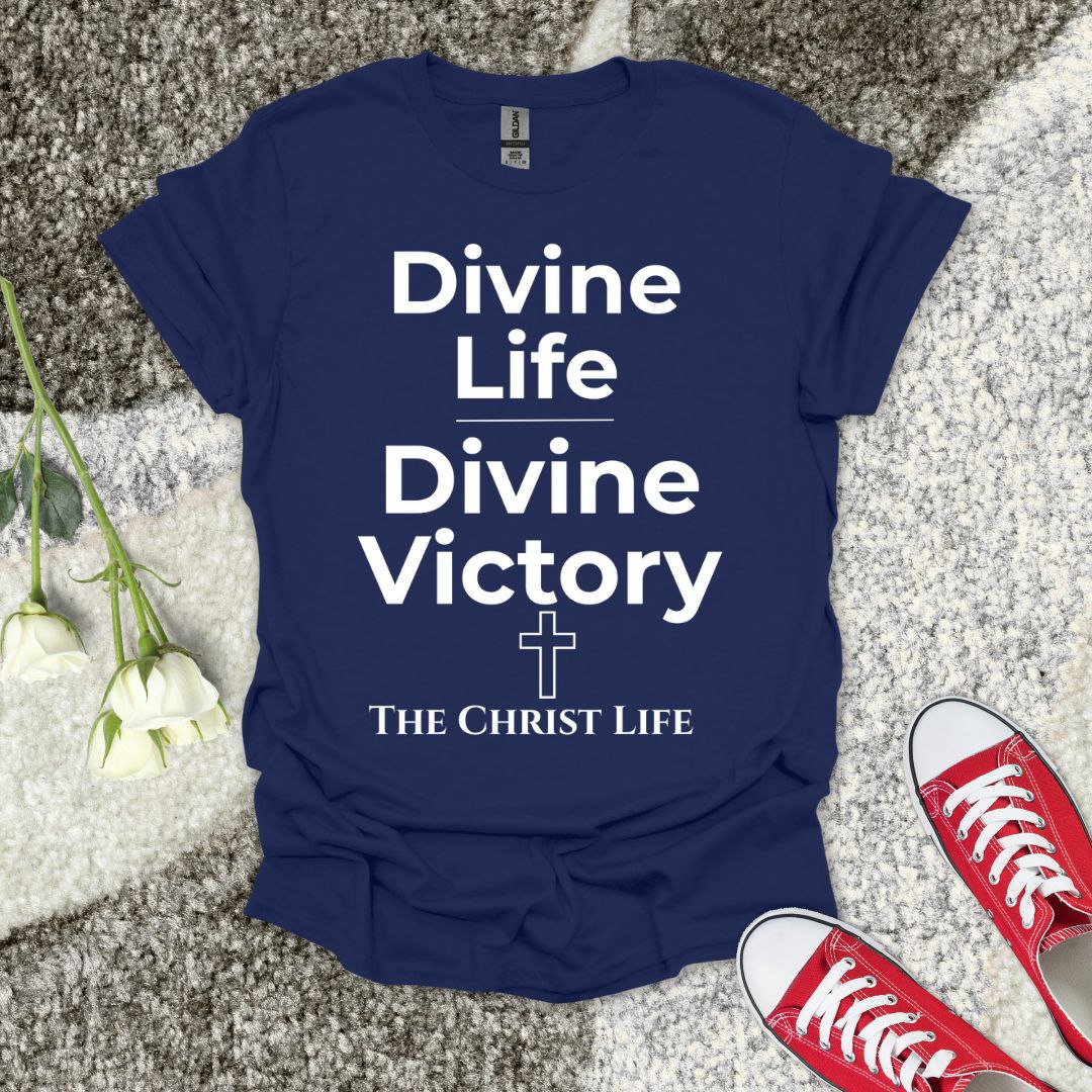 Divine Life - Christian T-Shirt – Faith Graphic Tee