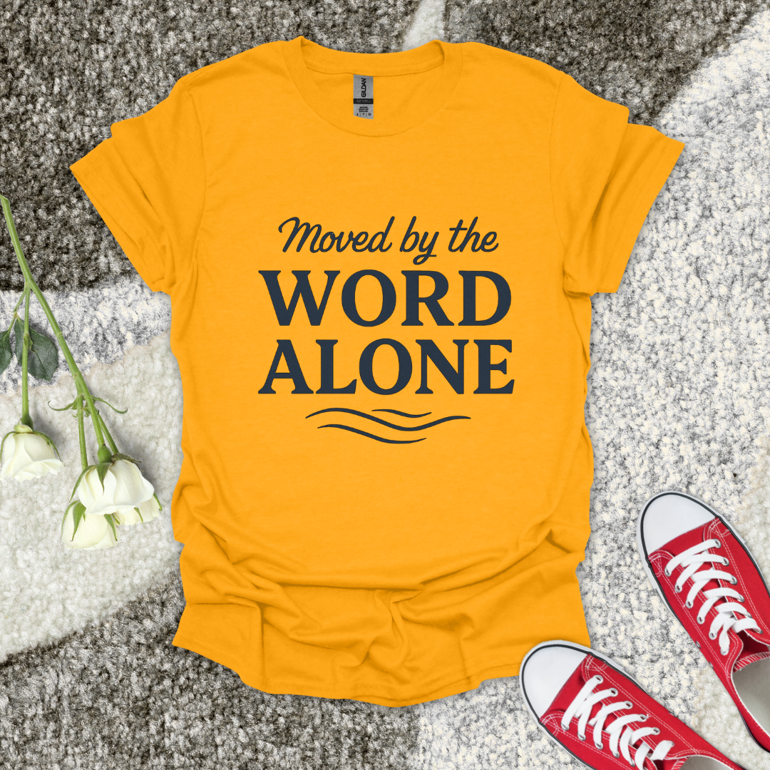 Word Alone Christian T-Shirt – Faith Graphic Tee