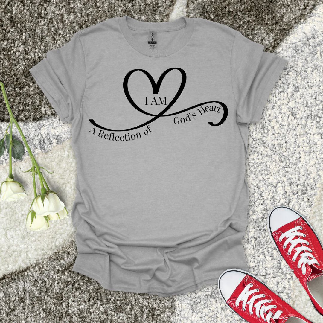 Reflection of God's Heart - Christian T-Shirt – Faith Graphic Tee