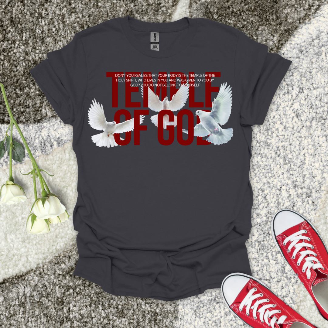 Temple of God - Christian T-Shirt – Faith Graphic Tee