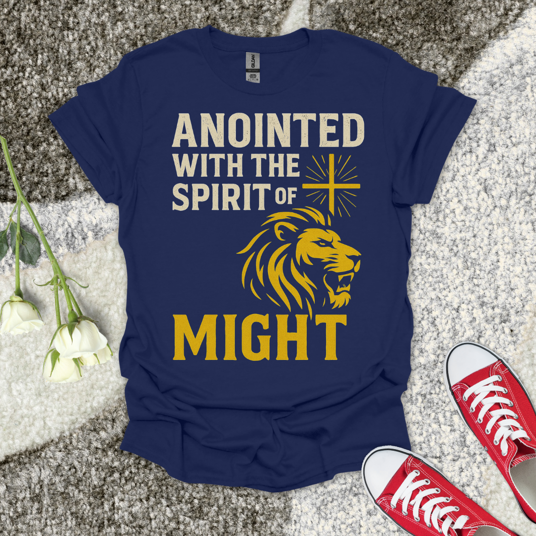 The Spirit of Might - Christian T-Shirt – Faith Graphic Tee