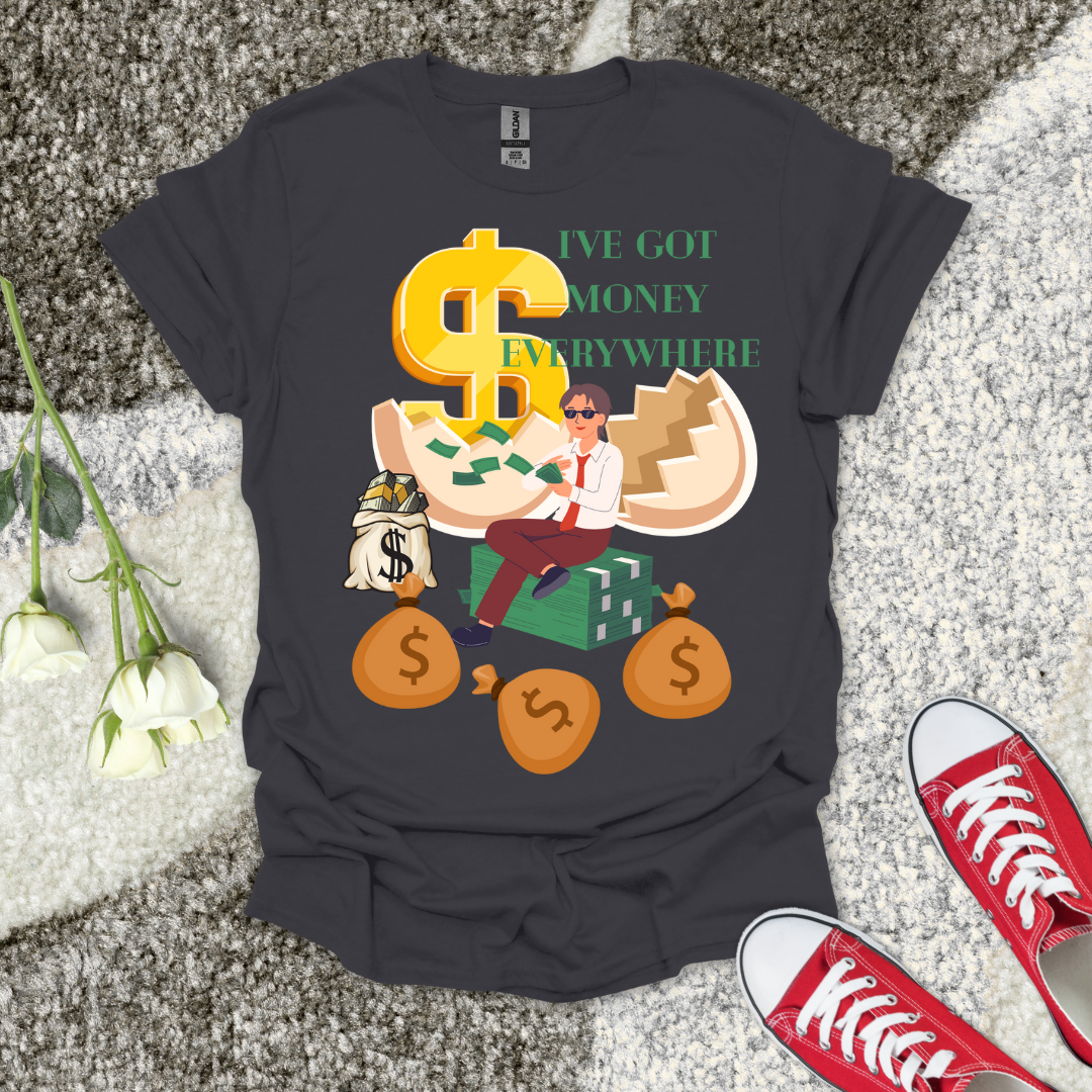 Money Everywhere - Christian T-Shirt – Faith Graphic Tee