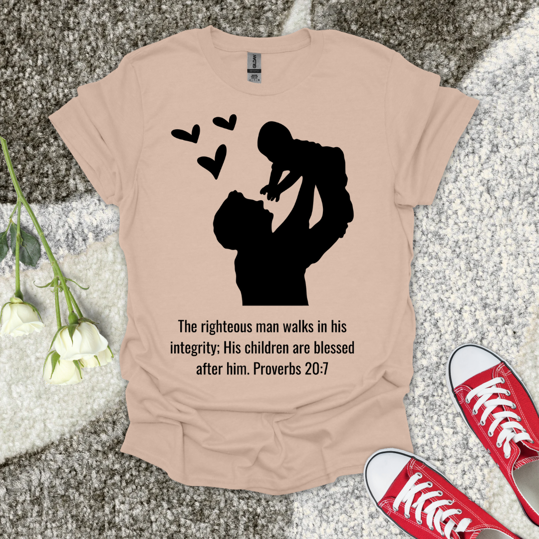 Loving Father – Christian Father’s Day T‑Shirt Gift