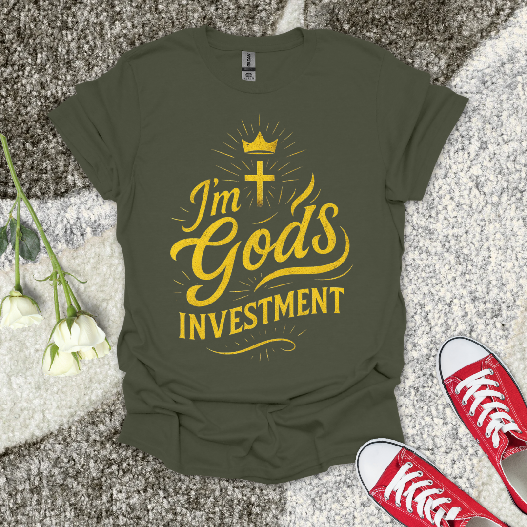 I'm God's Investment - Christian T-Shirt – Faith Graphic Tee