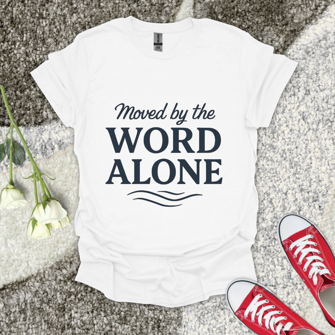 Word Alone Christian T-Shirt – Faith Graphic Tee