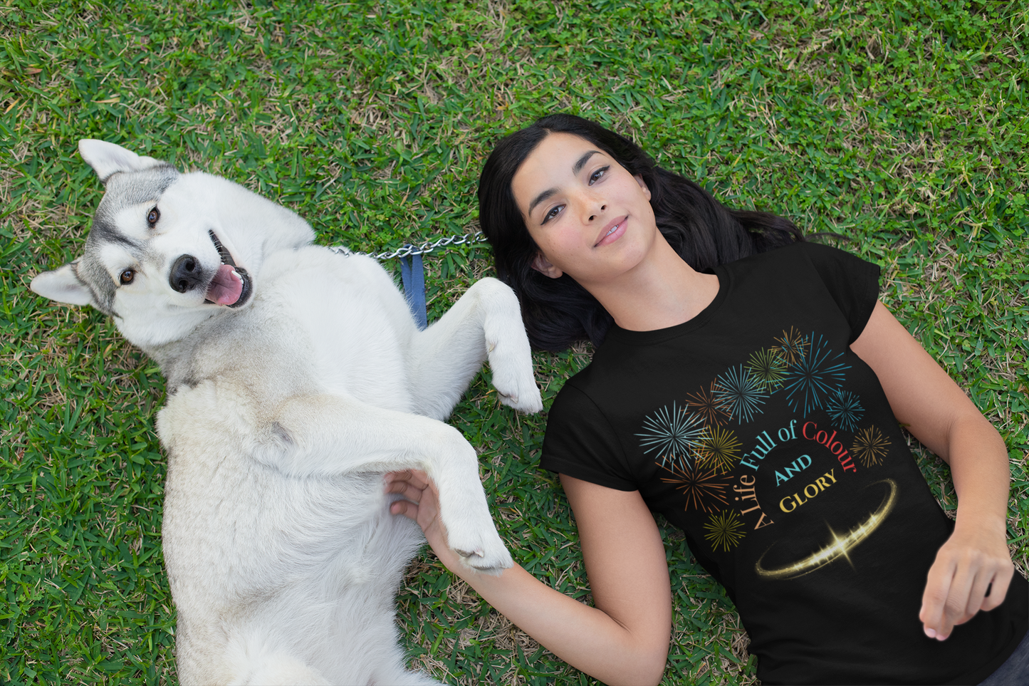 A Life Full of Colour and Glory - Christian T-Shirt – Faith Graphic Tee