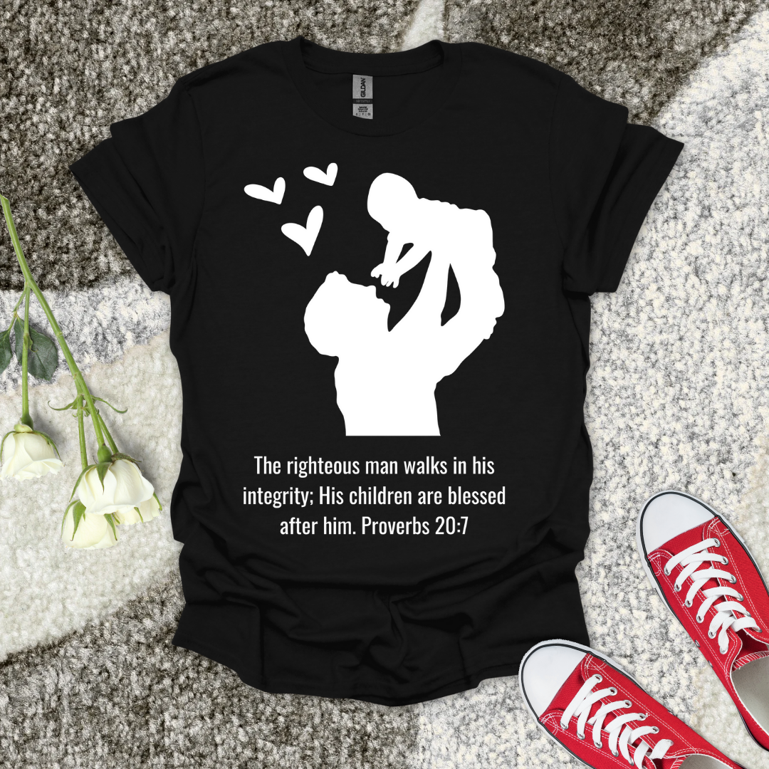 Loving Father – Christian Father’s Day T‑Shirt Gift