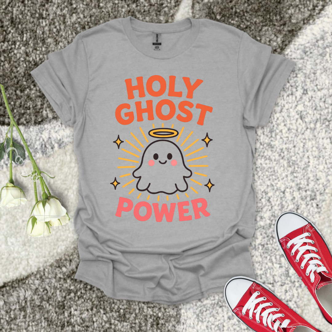 Holy Ghost Power Halloween Christian T-Shirt – Faith Graphic Tee