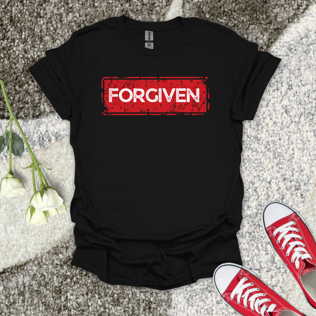 Forgiven Christian T-Shirt – Faith Graphic Tee