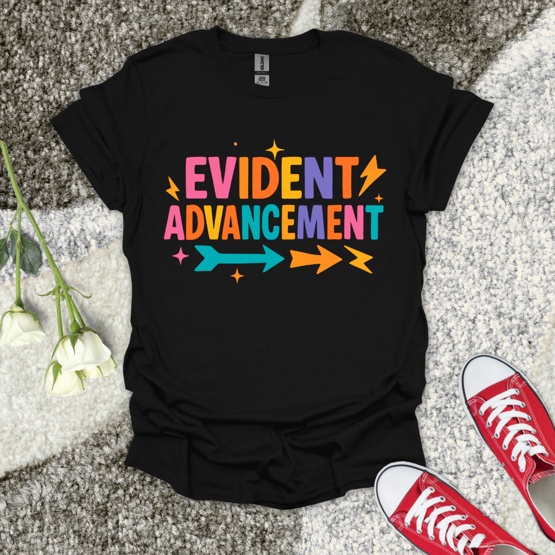 Evident Advancement Christian T-Shirt – Faith Graphic Tee