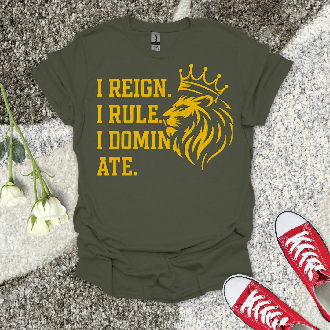 I Reign - Christian T-Shirt – Faith Graphic Tee