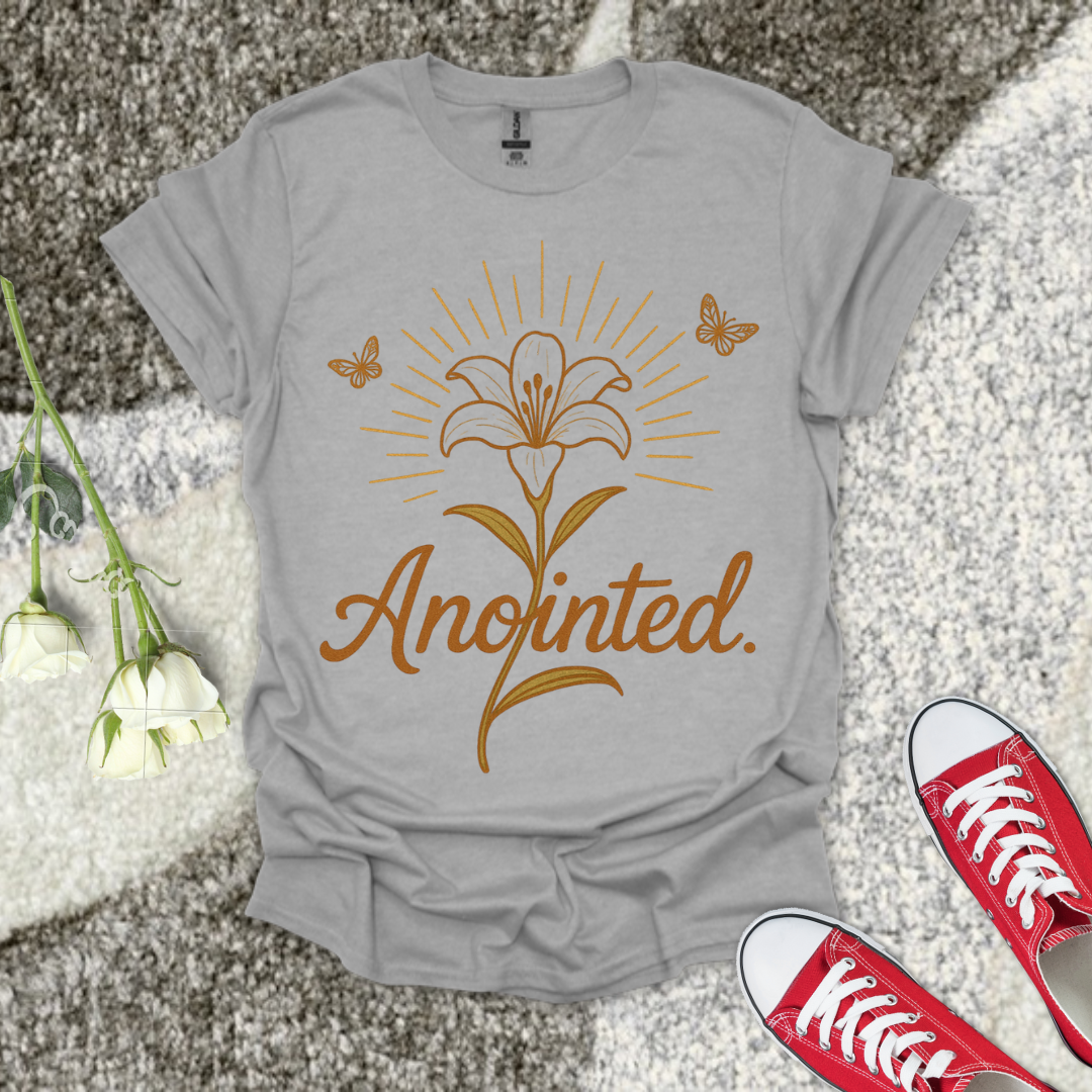 Anointed Christian T-Shirt – Faith Graphic Tee