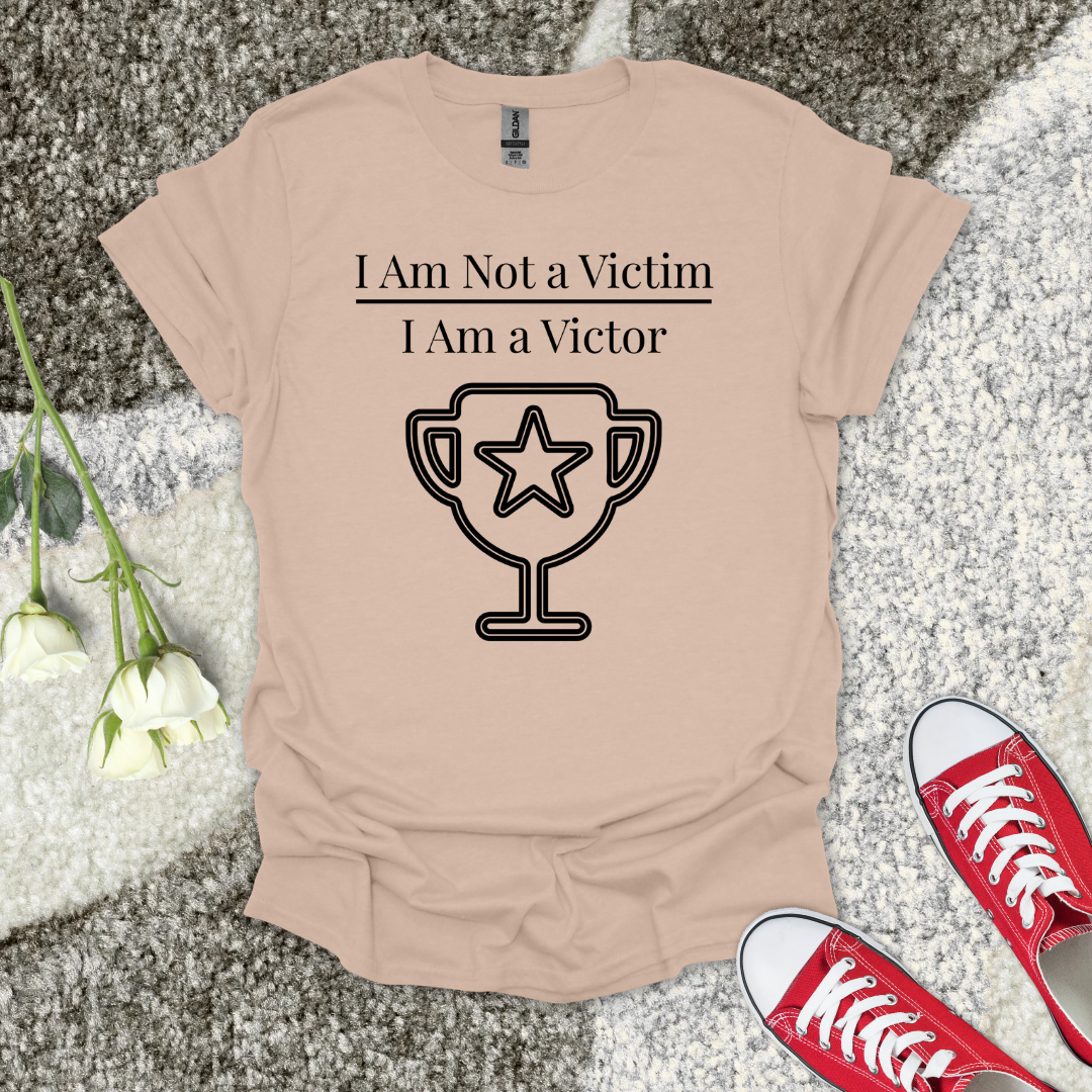 I Am a Victor - Christian T-Shirt – Faith Graphic Tee