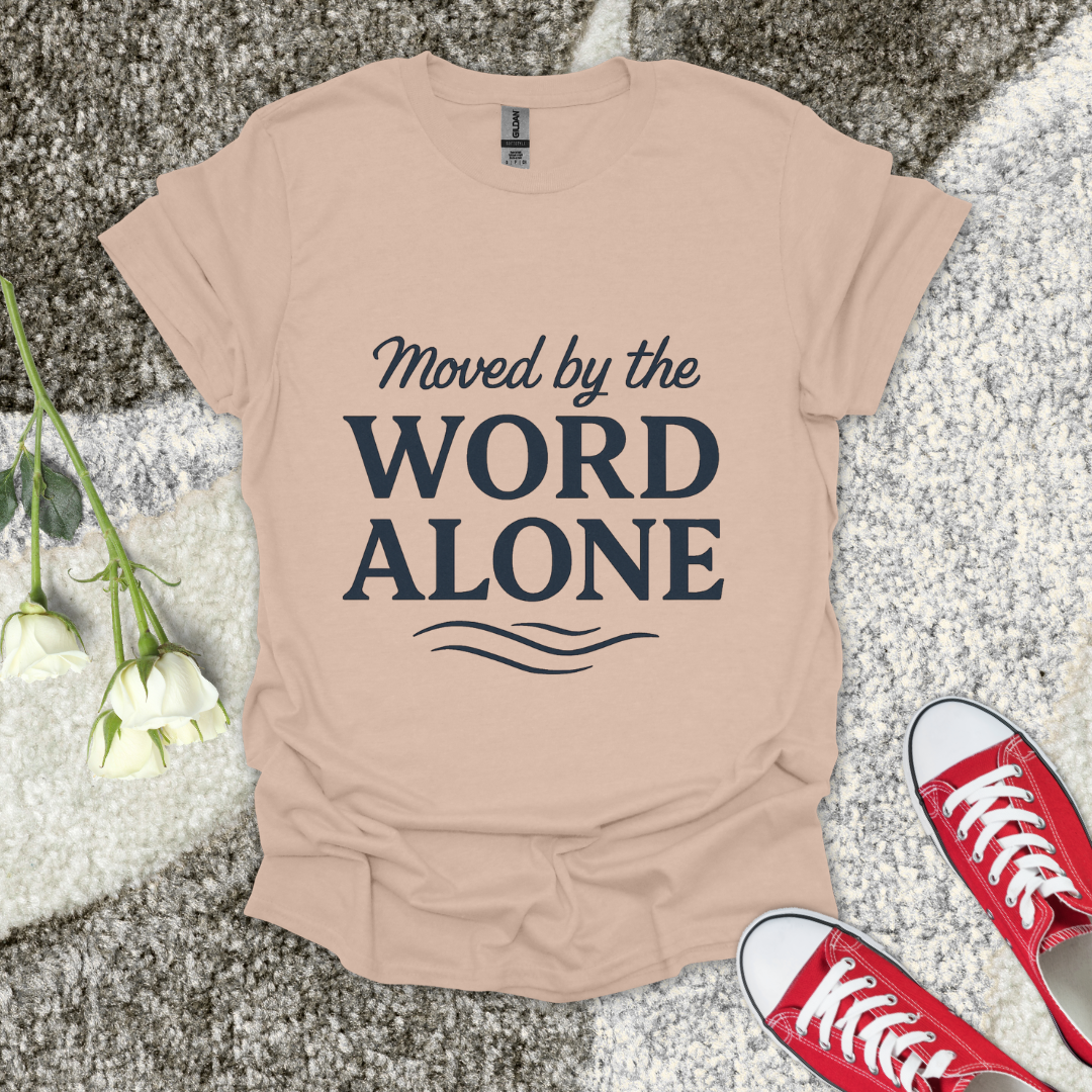 Word Alone Christian T-Shirt – Faith Graphic Tee