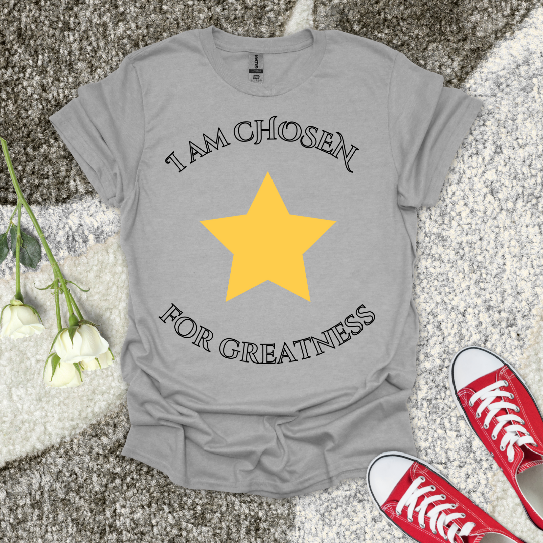I Am Chosen T-Shirt - Christian T-Shirt – Faith Graphic Tee