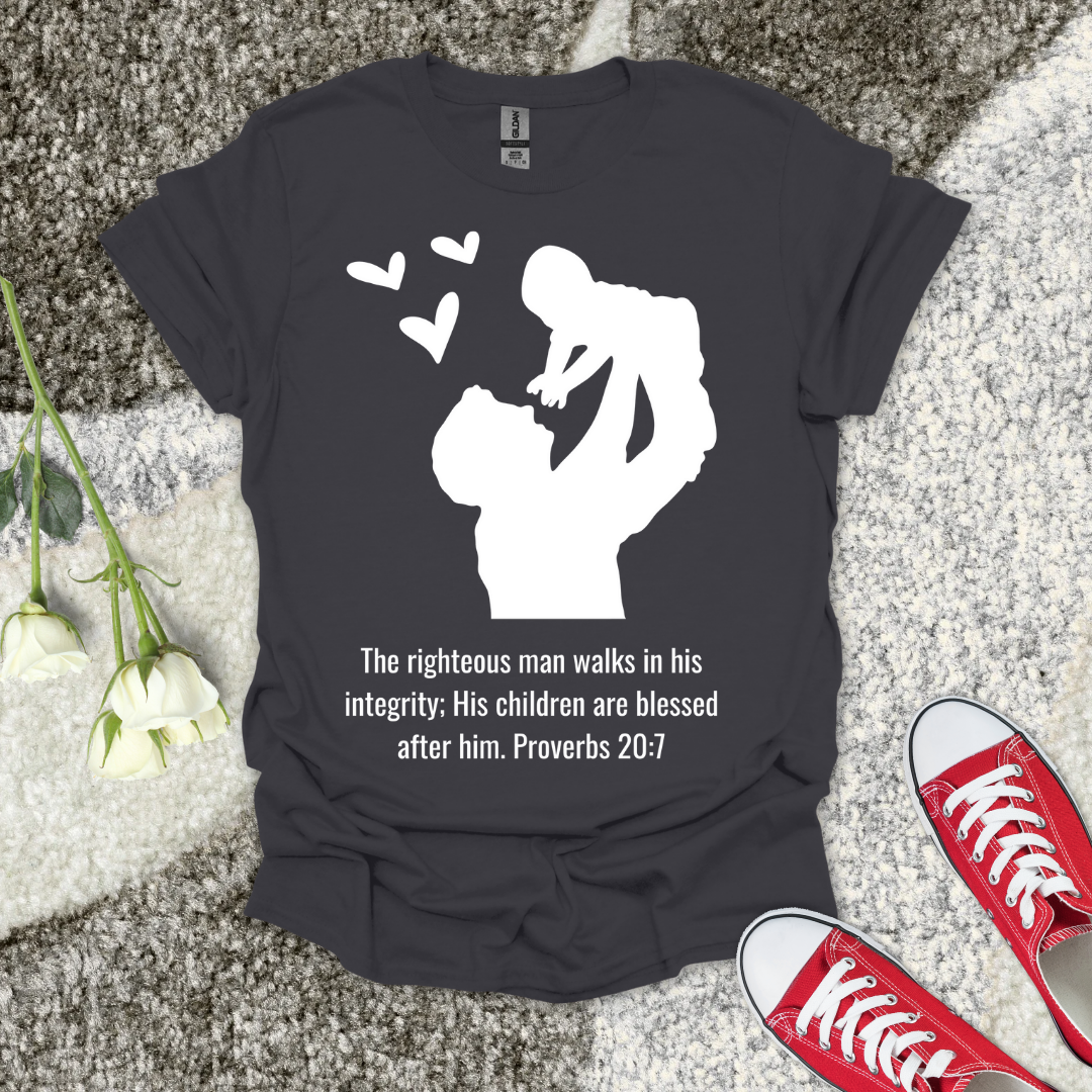 Loving Father – Christian Father’s Day T‑Shirt Gift