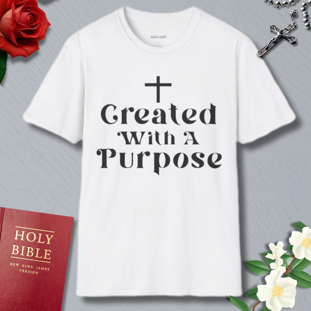 Created With A Purpose T-shirt
