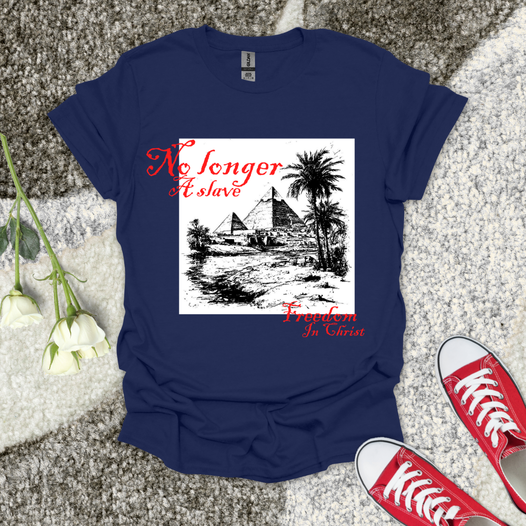 No Longer A Slave To Fear Christian T-Shirt – Faith Graphic Tee