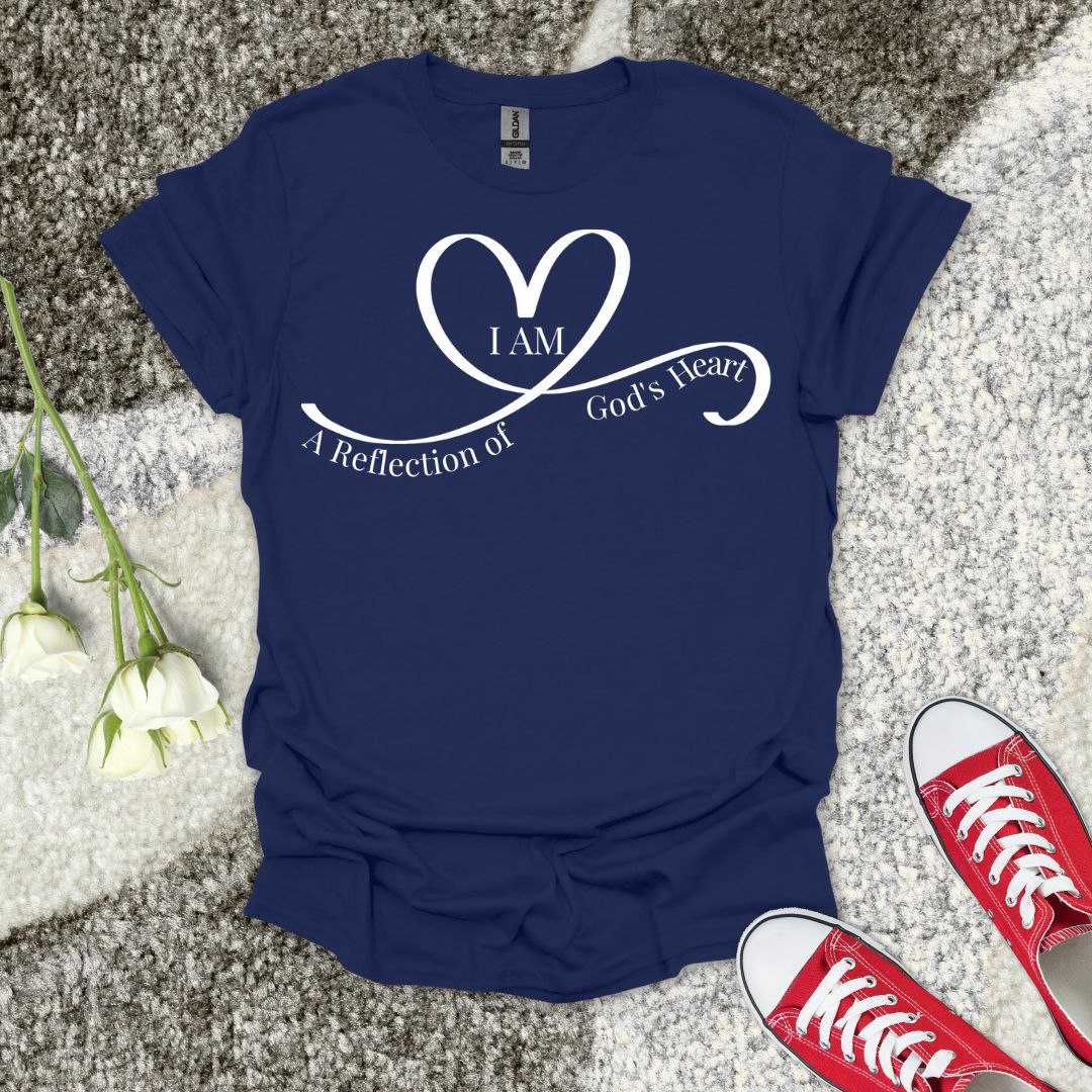 Reflection of God's Heart - Christian T-Shirt – Faith Graphic Tee