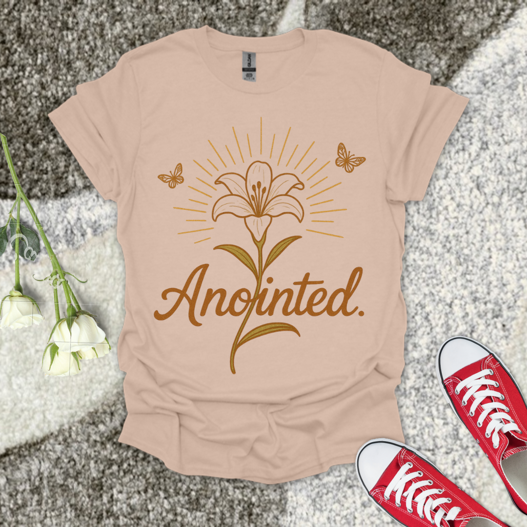 Anointed Christian T-Shirt – Faith Graphic Tee