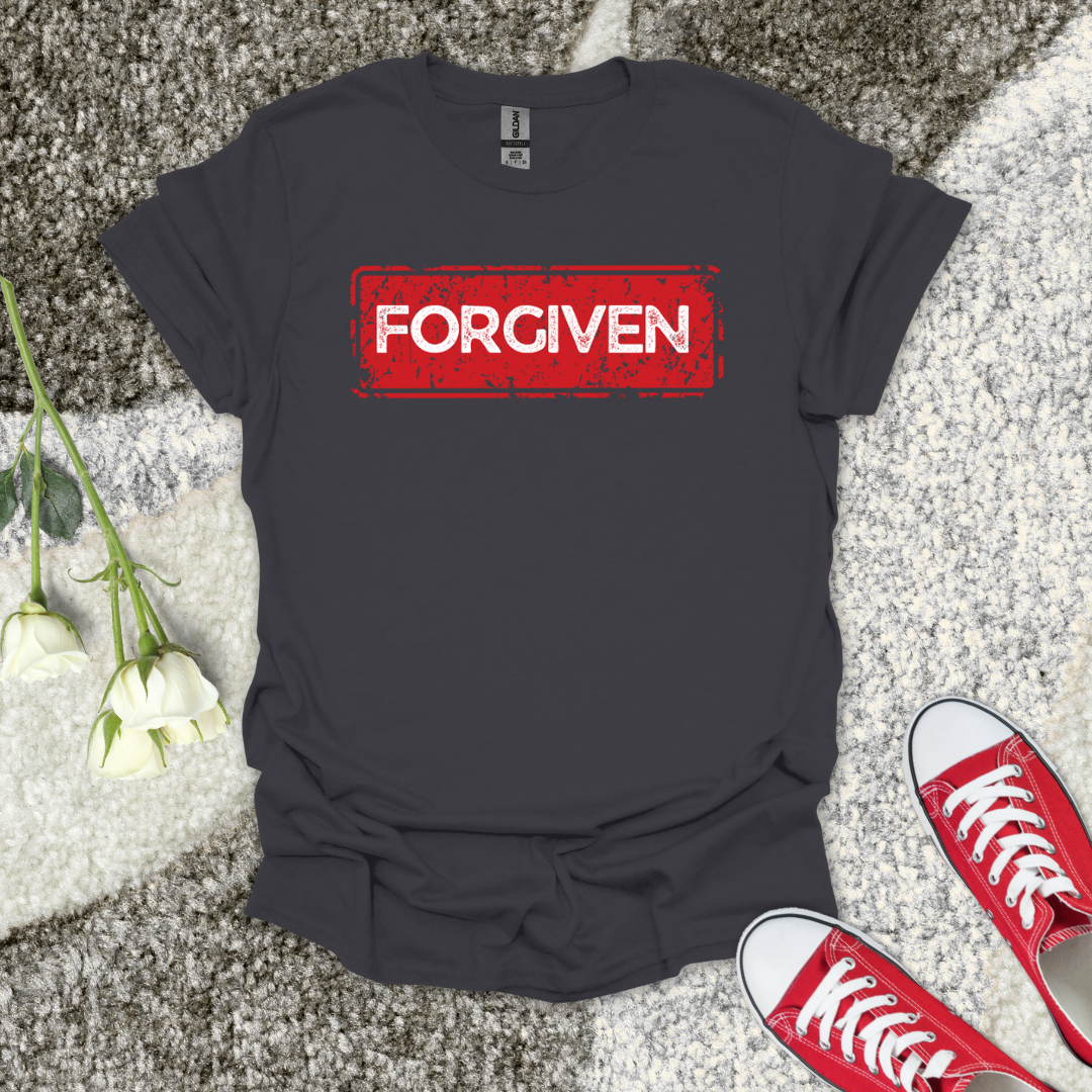 Forgiven Christian T-Shirt – Faith Graphic Tee