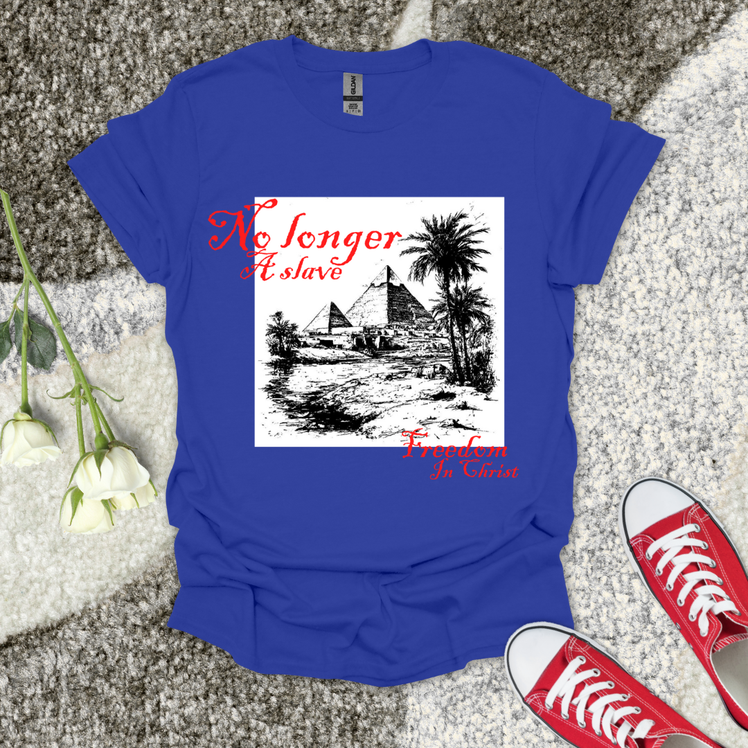 No Longer A Slave To Fear Christian T-Shirt – Faith Graphic Tee