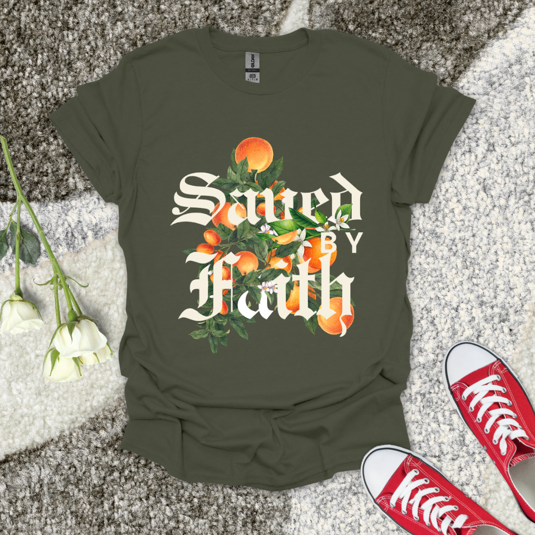 Salted by Faith Christian T-Shirt – Faith Graphic Tee