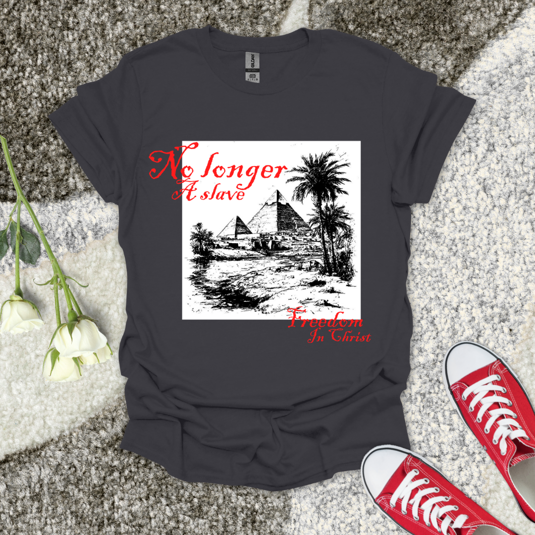 No Longer A Slave To Fear Christian T-Shirt – Faith Graphic Tee