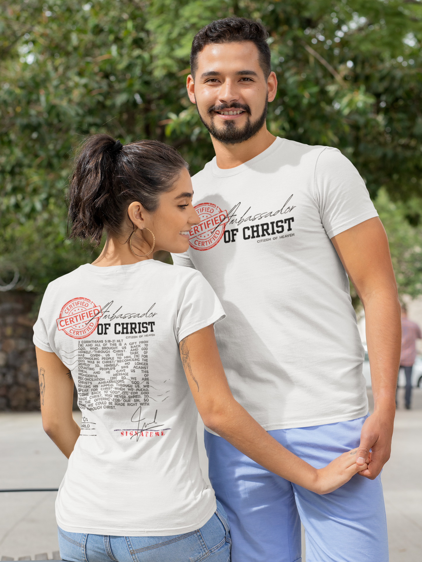 Ambassador of Christ - Christian T-Shirt – Faith Graphic Tee
