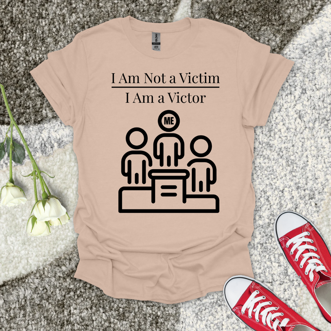 I Am a Victor 3 - Christian T-Shirt – Faith Graphic Tee