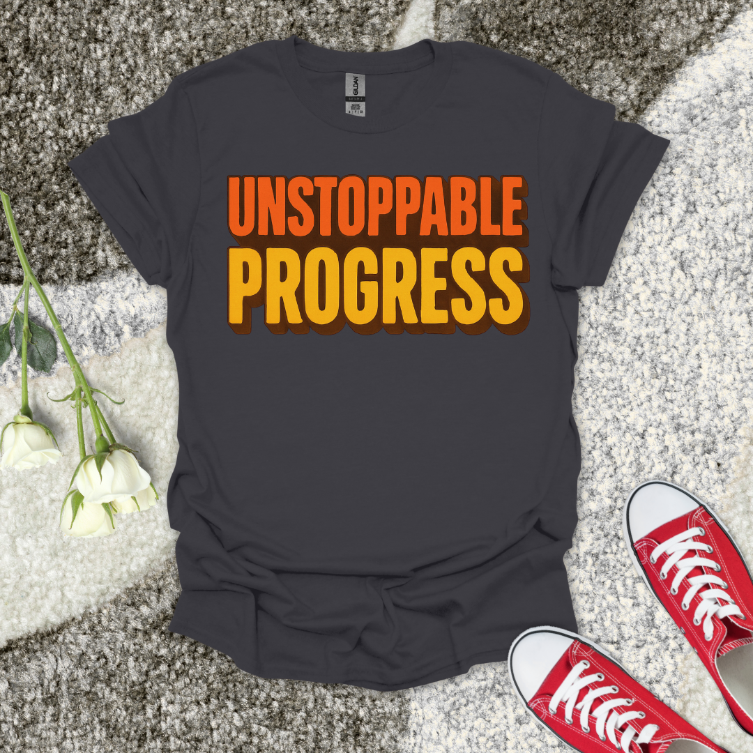 Unstoppable Progress 2 Christian T-Shirt – Faith Graphic Tee