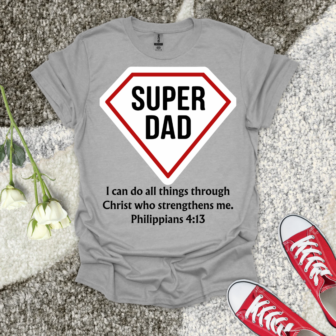 Super Dad 2 – Christian Father’s Day T‑Shirt Gift