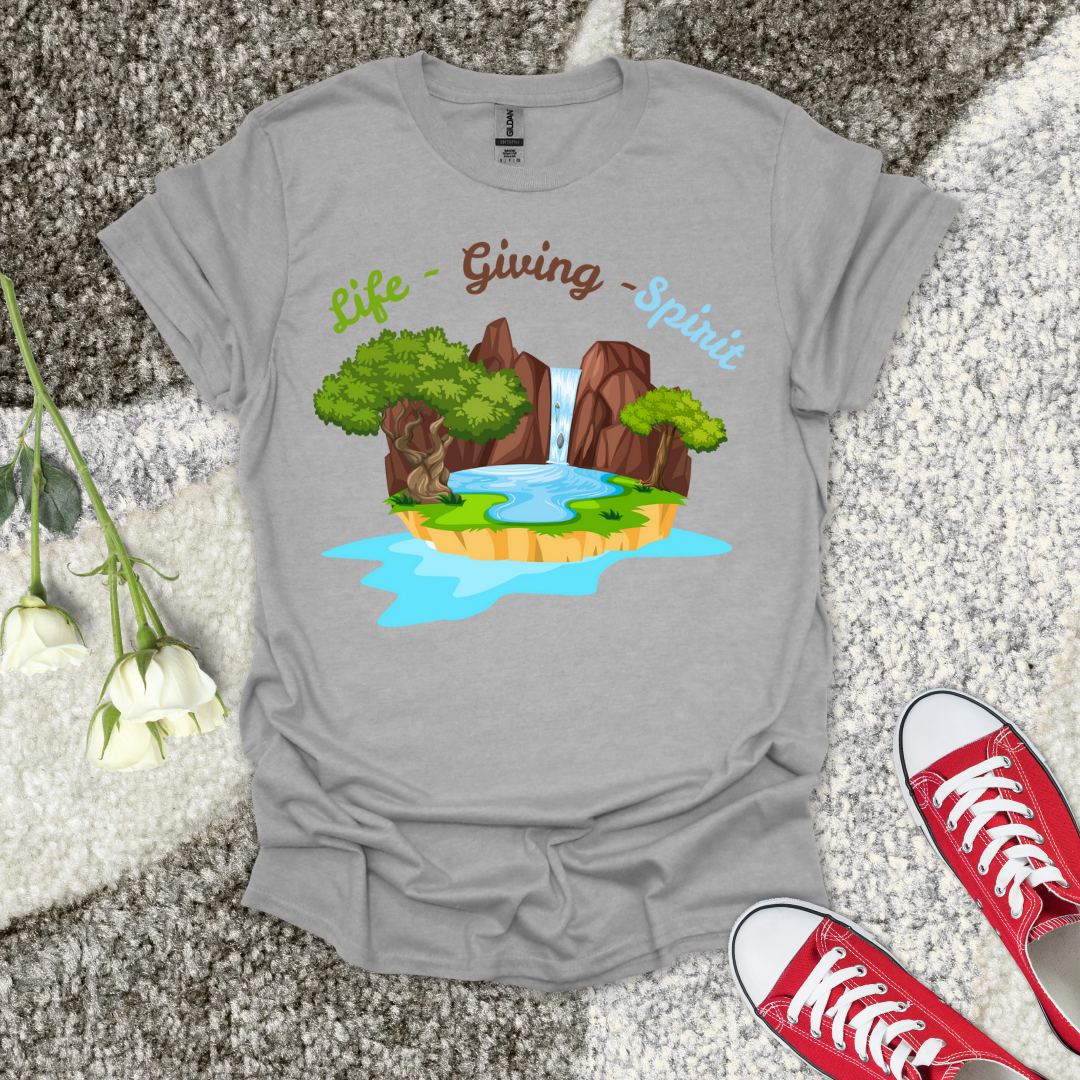 Life Giving Spirit - Christian T-Shirt – Faith Graphic Tee