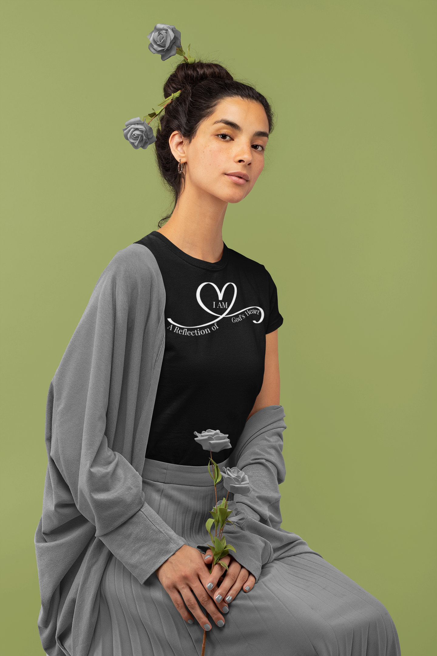 Reflection of God's Heart - Christian T-Shirt – Faith Graphic Tee