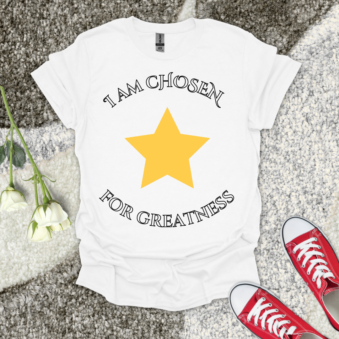 I Am Chosen T-Shirt - Christian T-Shirt – Faith Graphic Tee