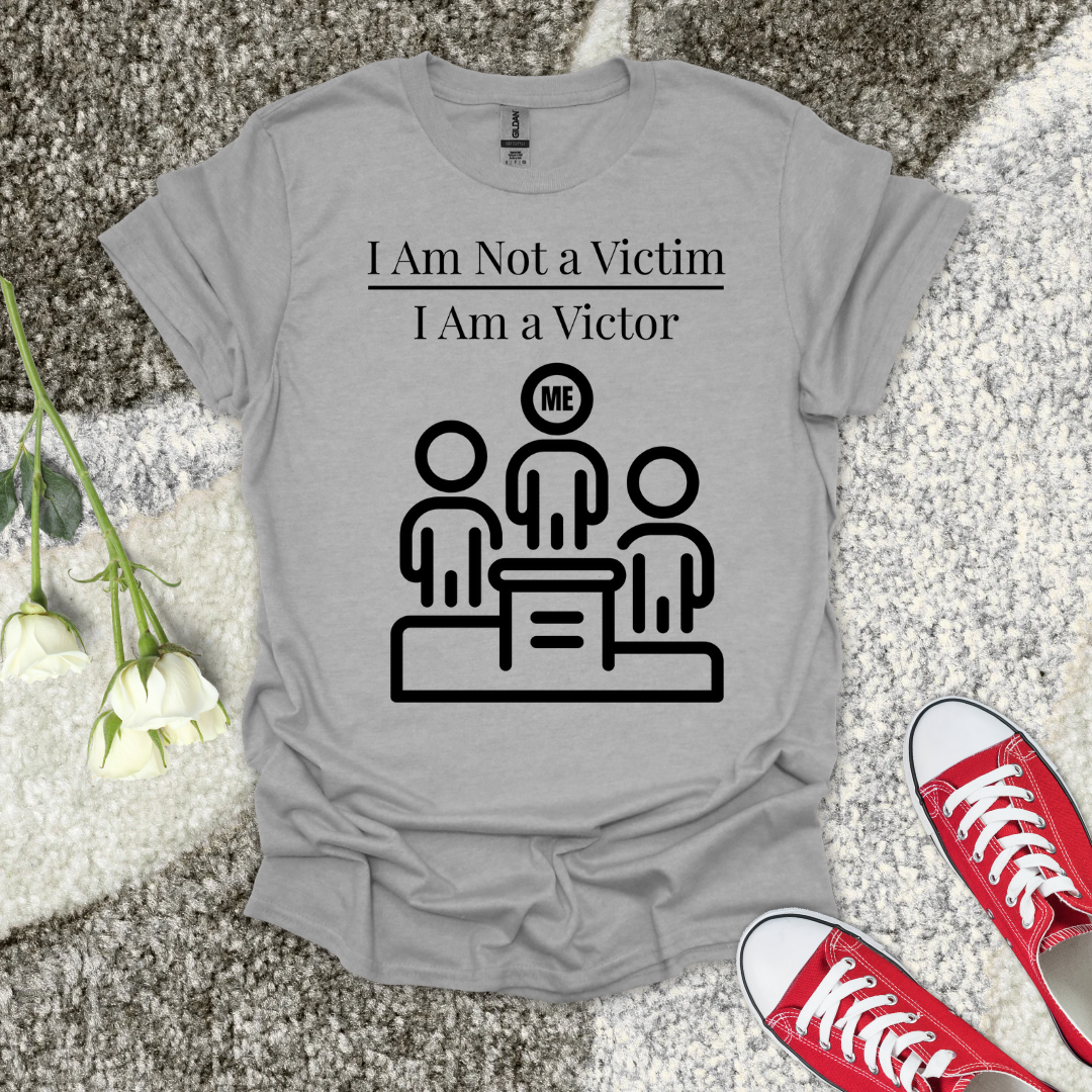 I Am a Victor 3 - Christian T-Shirt – Faith Graphic Tee