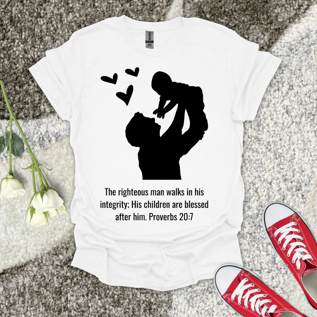 Loving Father – Christian Father’s Day T‑Shirt Gift