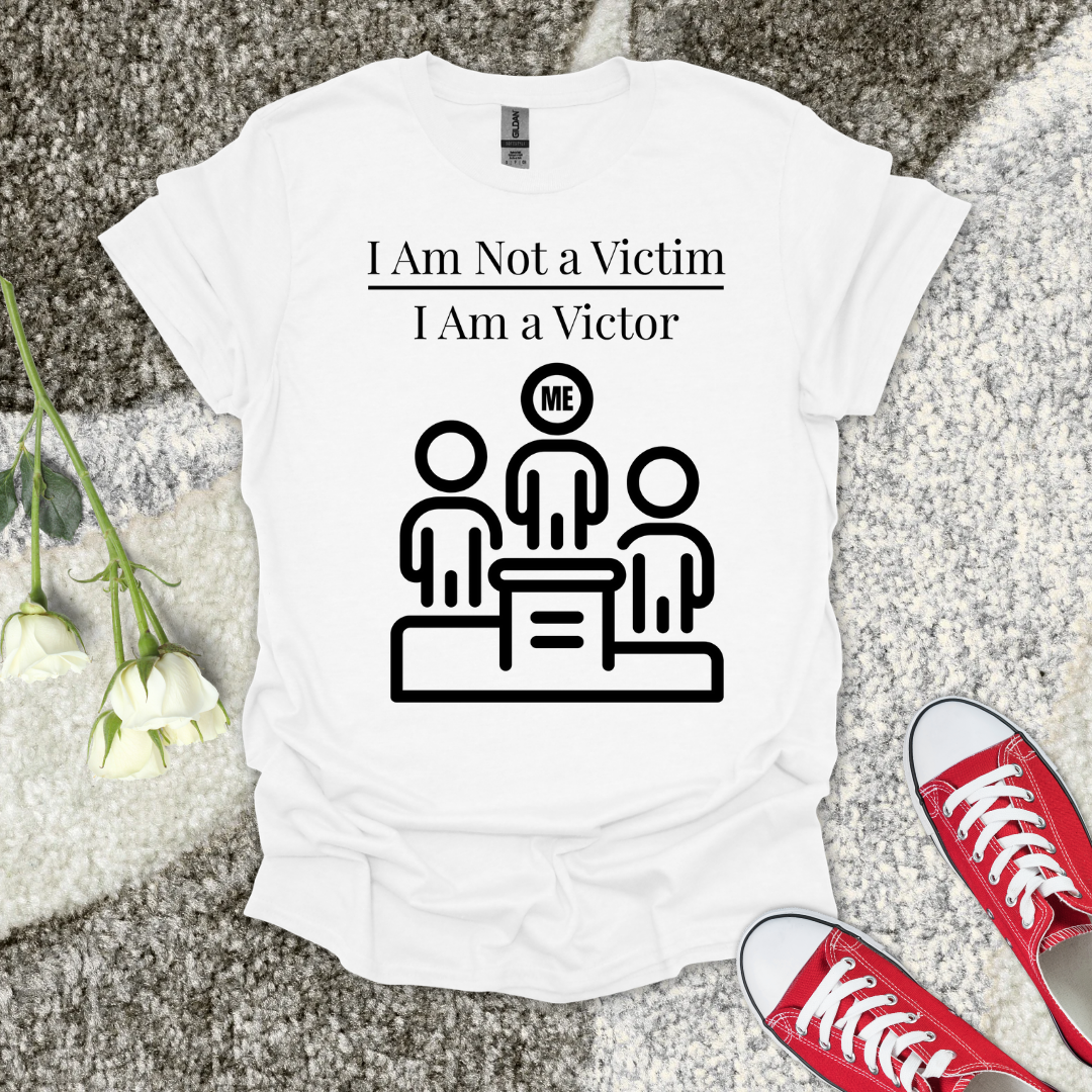I Am a Victor 3 - Christian T-Shirt – Faith Graphic Tee