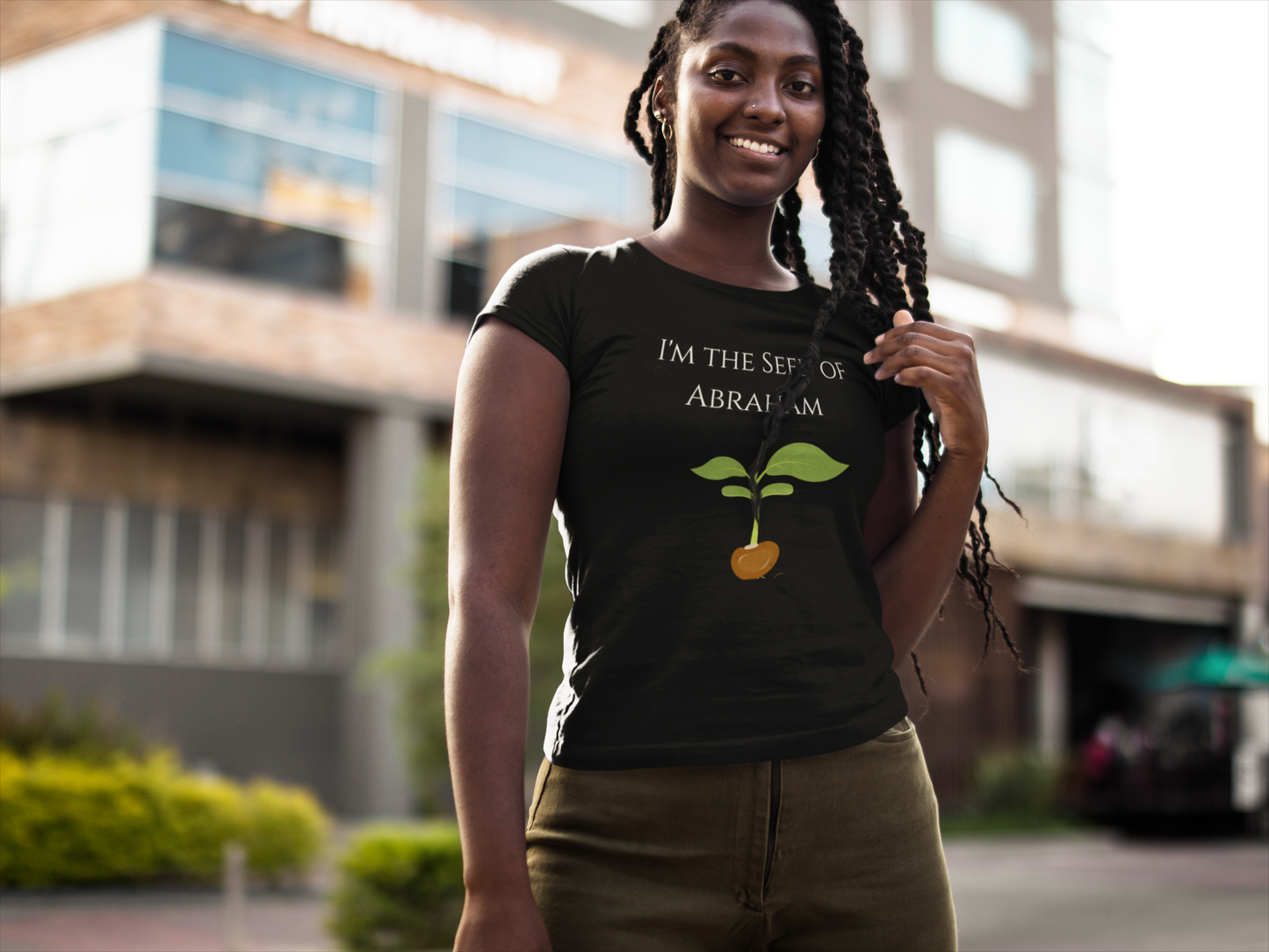 I Am The Seed of Abraham - Christian T-Shirt – Faith Graphic Tee