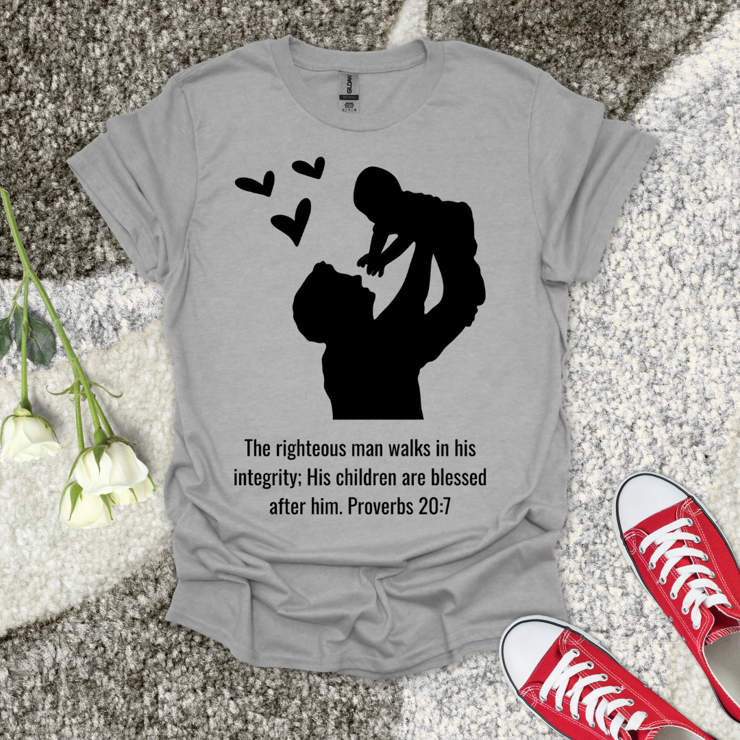 Loving Father – Christian Father’s Day T‑Shirt Gift
