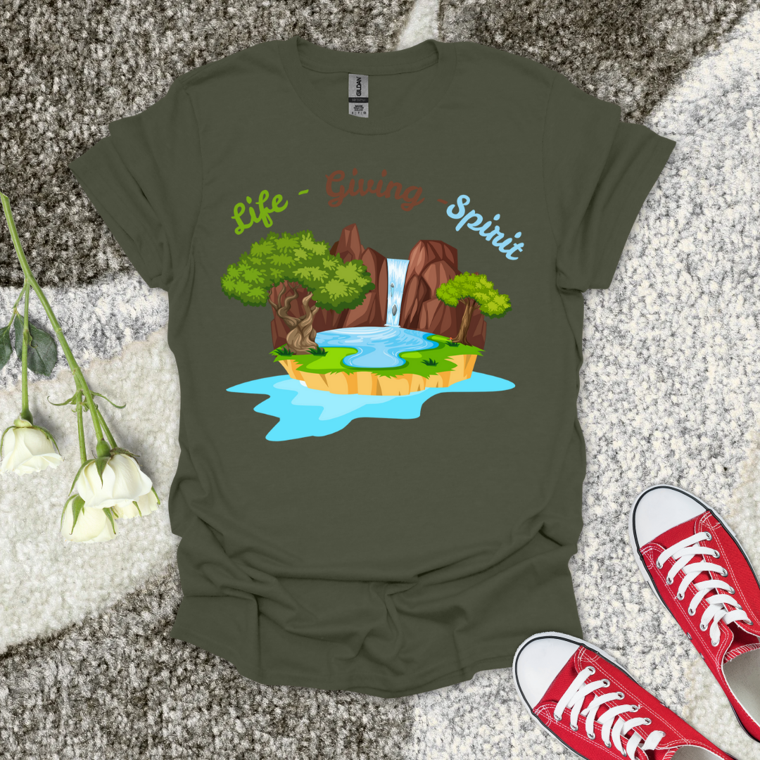 Life Giving Spirit - Christian T-Shirt – Faith Graphic Tee