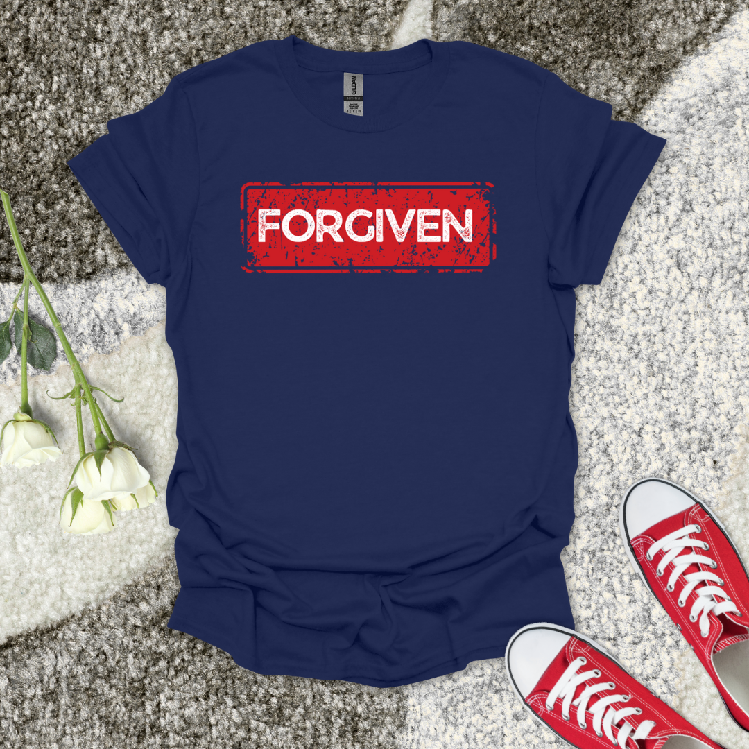 Forgiven Christian T-Shirt – Faith Graphic Tee