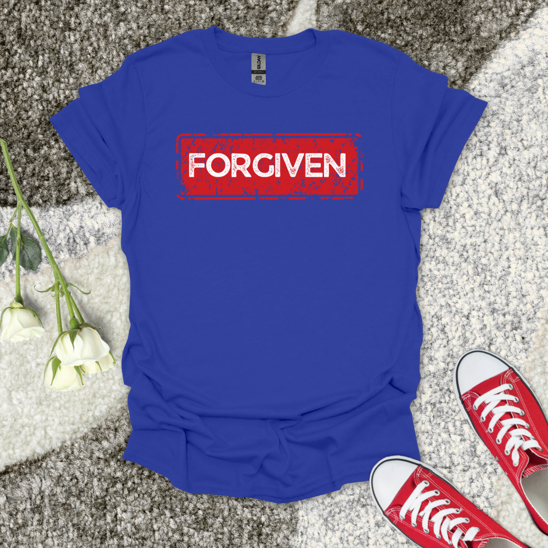Forgiven Christian T-Shirt – Faith Graphic Tee