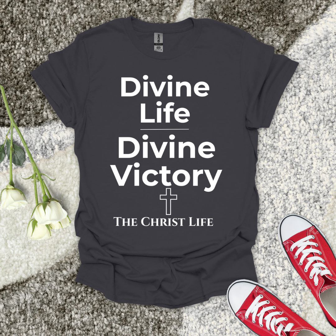 Divine Life - Christian T-Shirt – Faith Graphic Tee