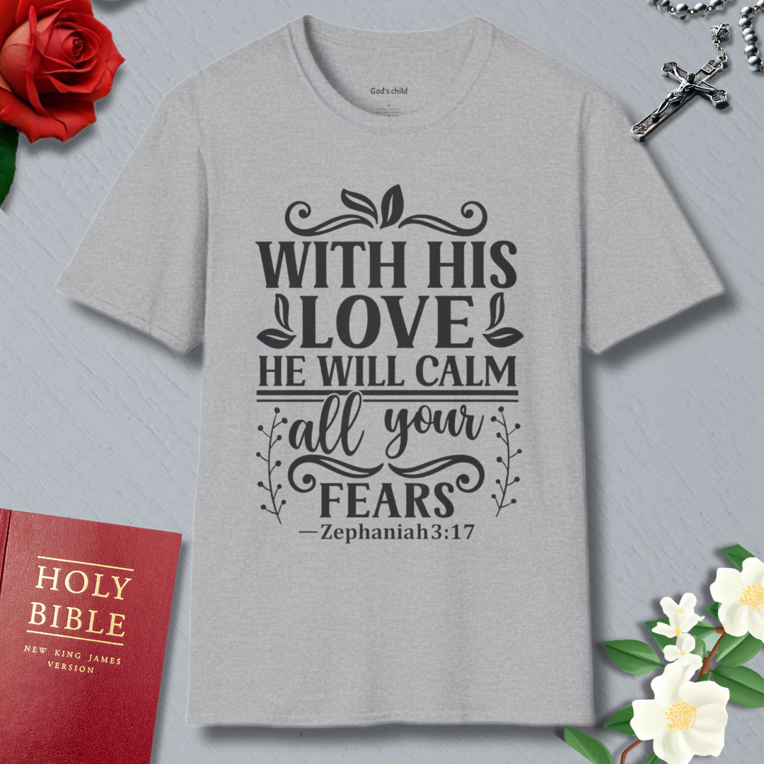 WITH HIS LOVE T-shirt