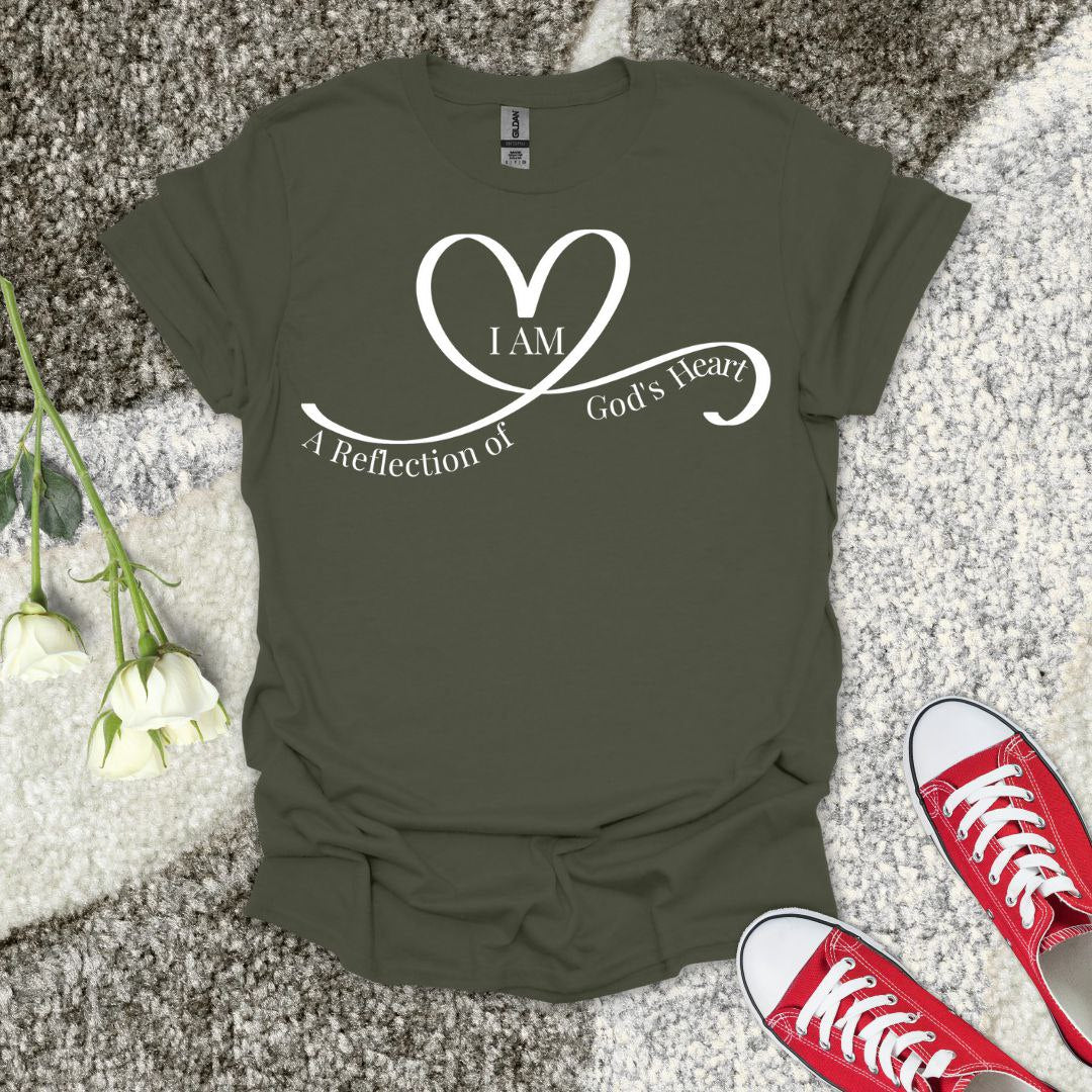 Reflection of God's Heart - Christian T-Shirt – Faith Graphic Tee