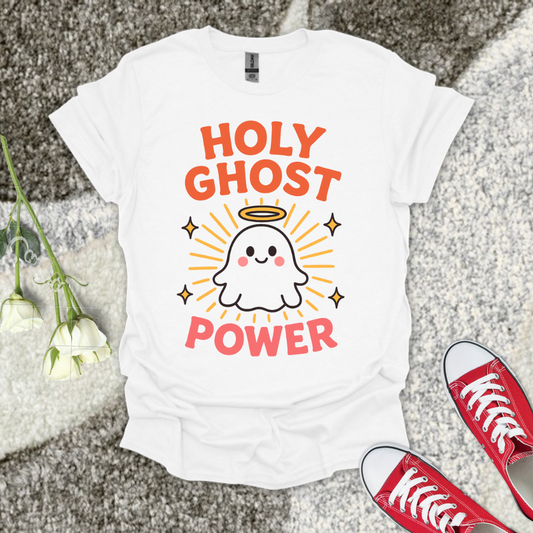 Holy Ghost Power Halloween Christian T-Shirt – Faith Graphic Tee