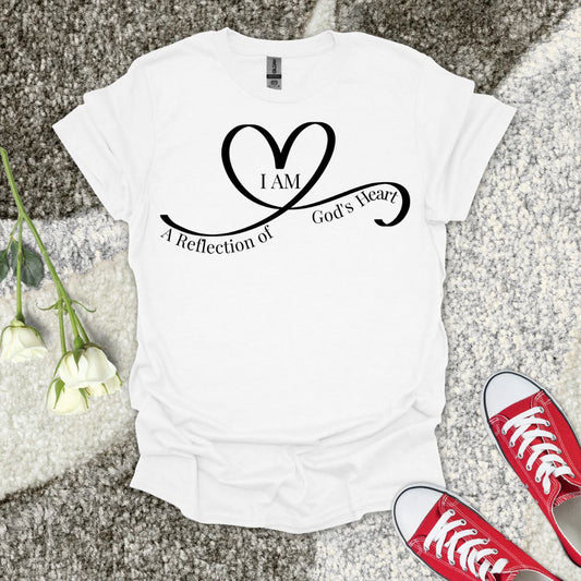 Reflection of God's Heart - Christian T-Shirt – Faith Graphic Tee