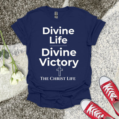 Divine Life - Christian T-Shirt – Faith Graphic Tee